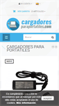 Mobile Screenshot of cargadoresparaportatiles.com